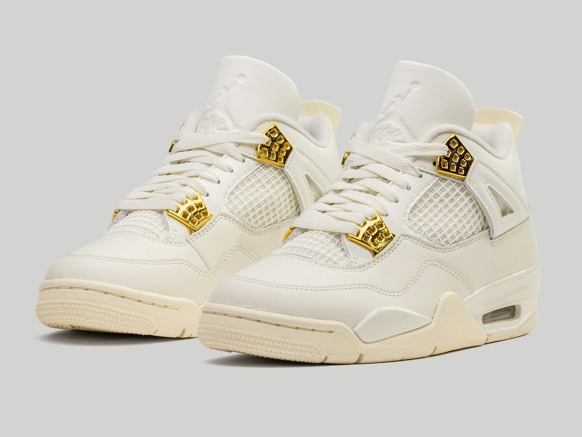 Air Jordan 4 Metallic Gold kikokickz