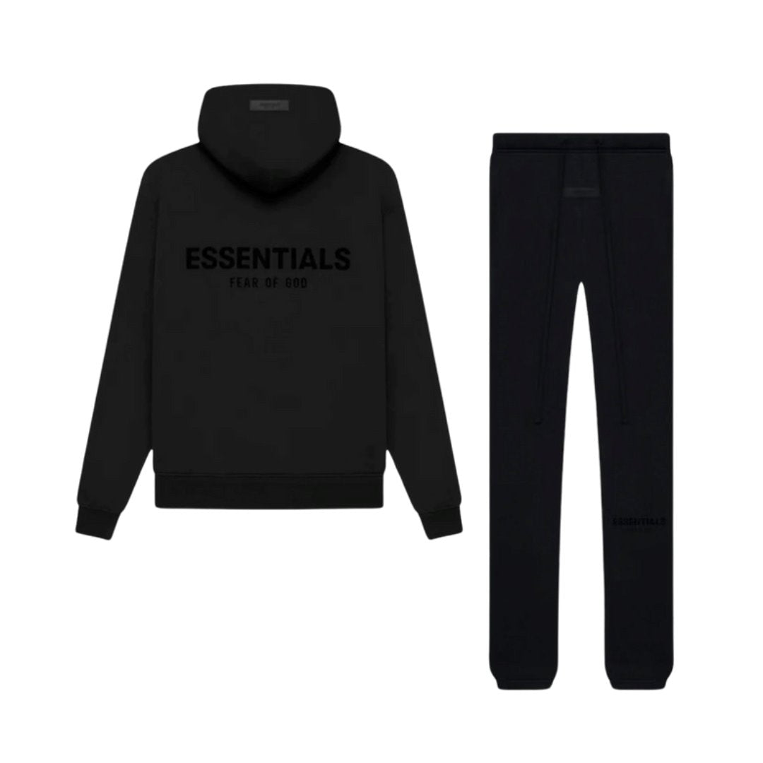 Fear of God Essentials Limo Black Full set Fear of God Essentials kikokickz