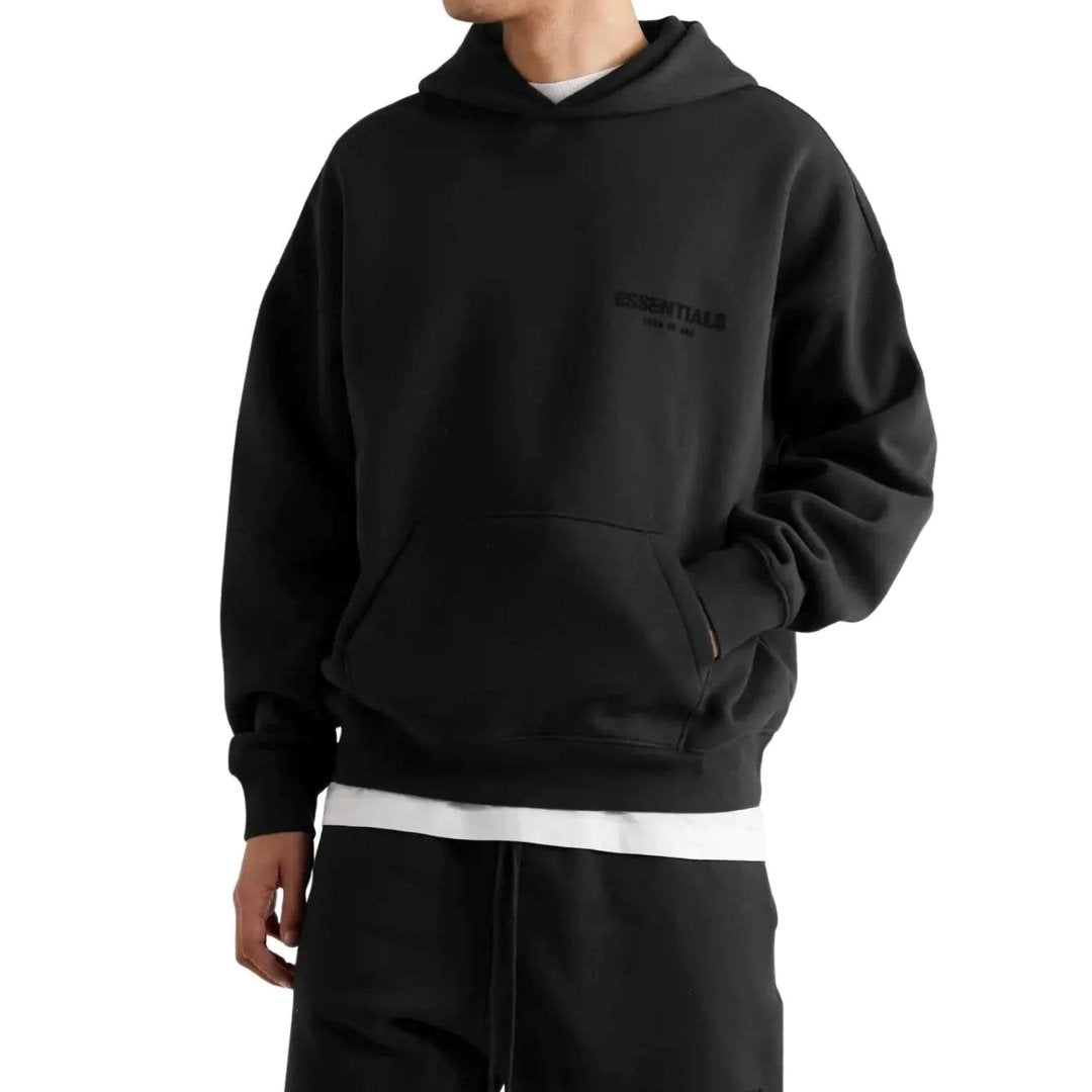 Fear of God Essentials Limo Black Full set Fear of God Essentials kikokickz