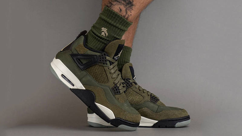 Jordan 4 Retro SE Craft Medium Olive Jordan 4 Kikokickz