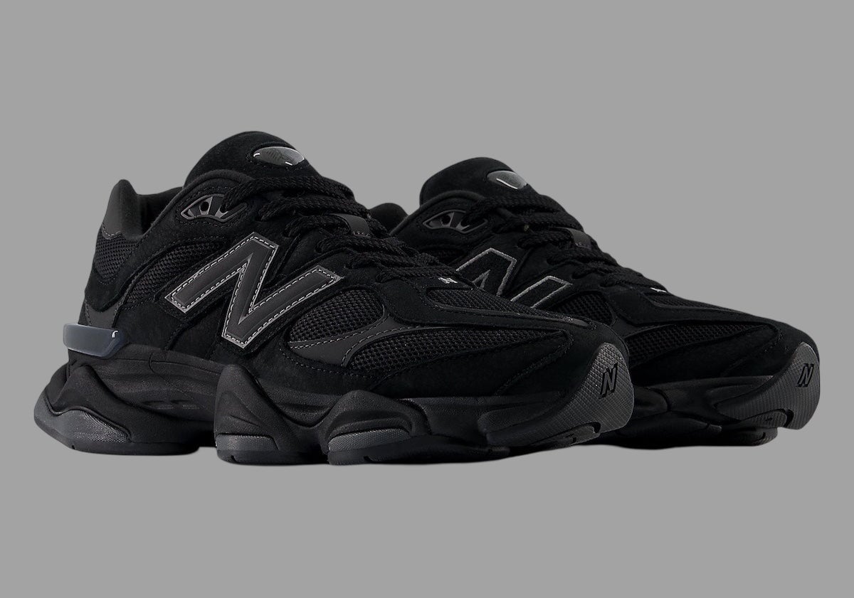 New Balance 9060 Black Cement kikokickz