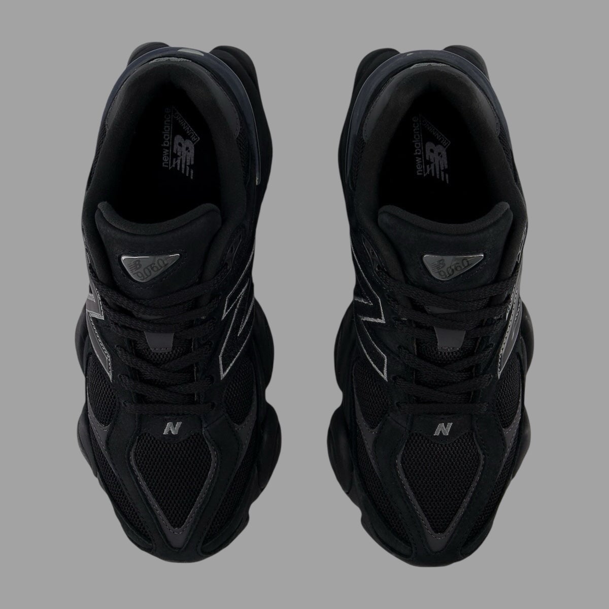 New Balance 9060 Black Cement kikokickz
