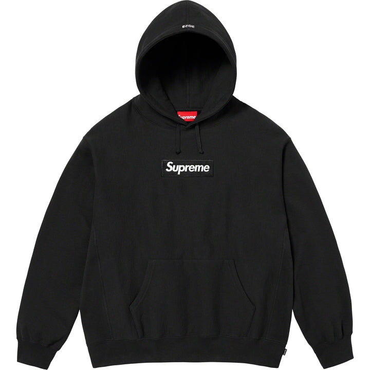Supreme Box Logo Hooded Sweatshirt FW23 Supreme kikokickz Zwart Small