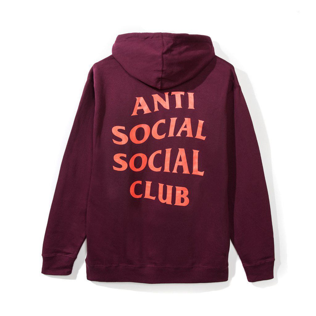 ASSC Classic Maroon Hoodie Kikokickz