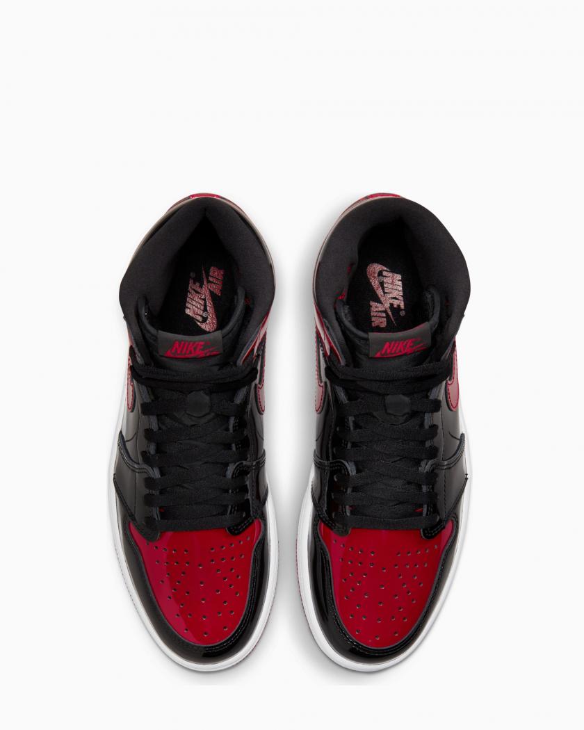 Jordan 1 High OG Patent Bred Kikokickz
