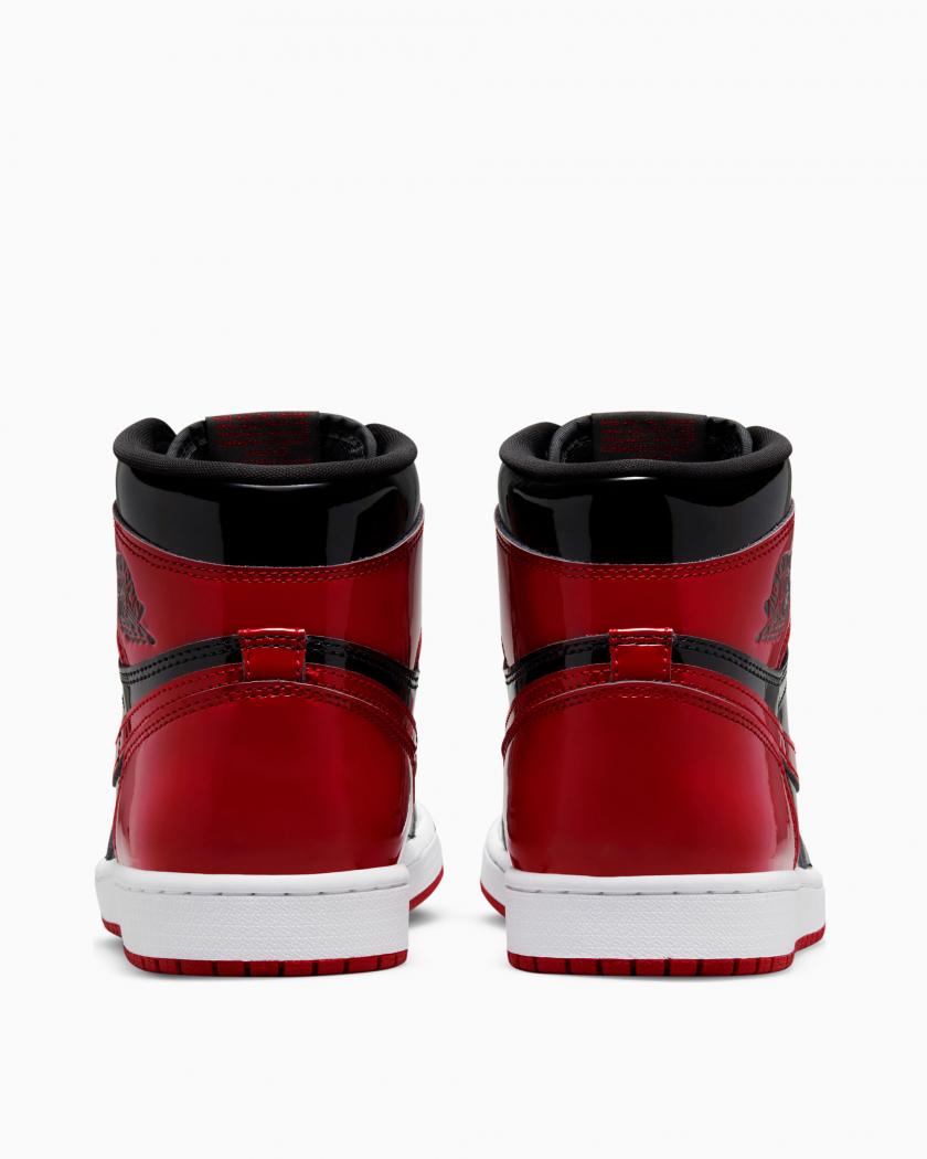 Jordan 1 High OG Patent Bred Kikokickz