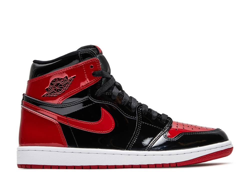 Jordan 1 High OG Patent Bred Kikokickz