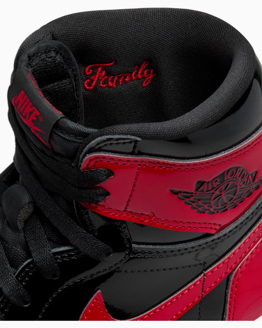 Jordan 1 High OG Patent Bred Kikokickz