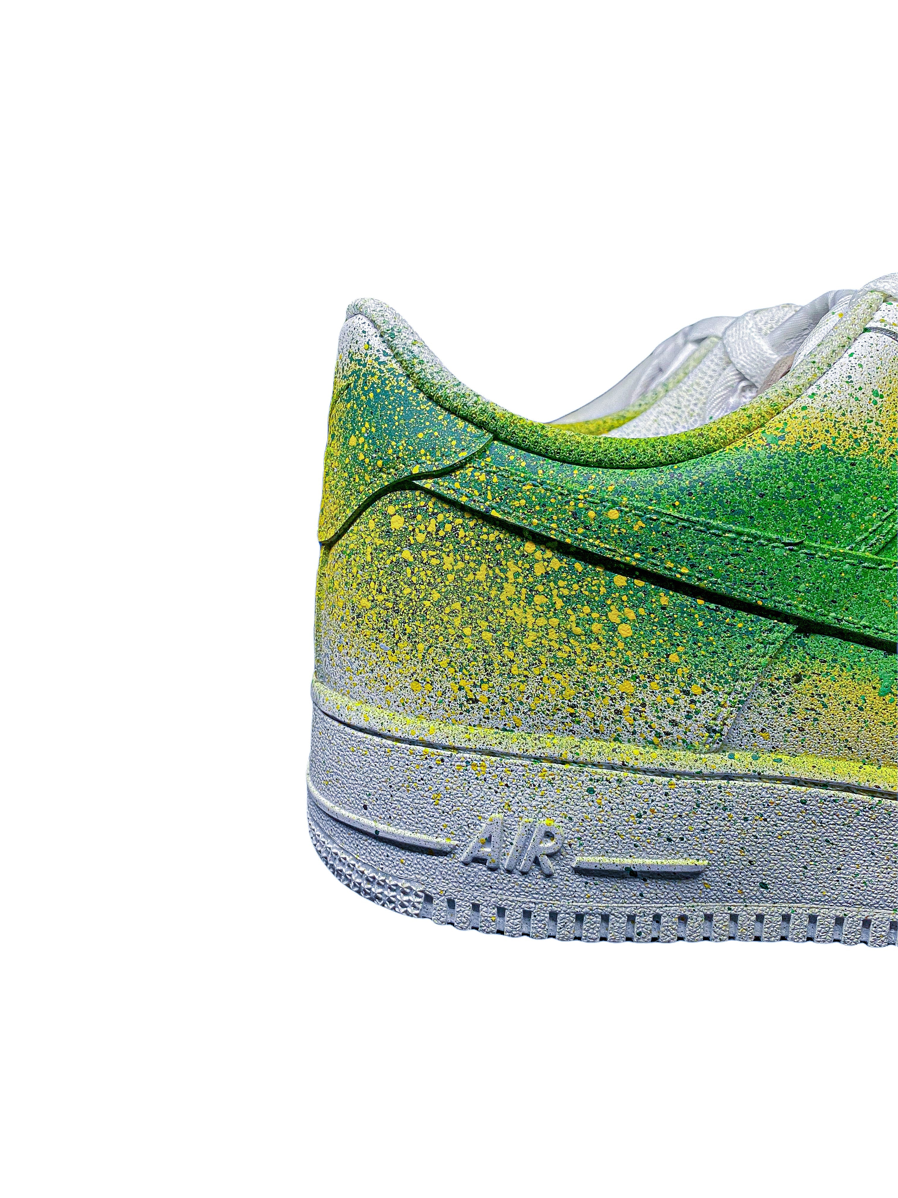 Kikokickz Custom Groen/Geel + Gratis Verzending Kikokickz