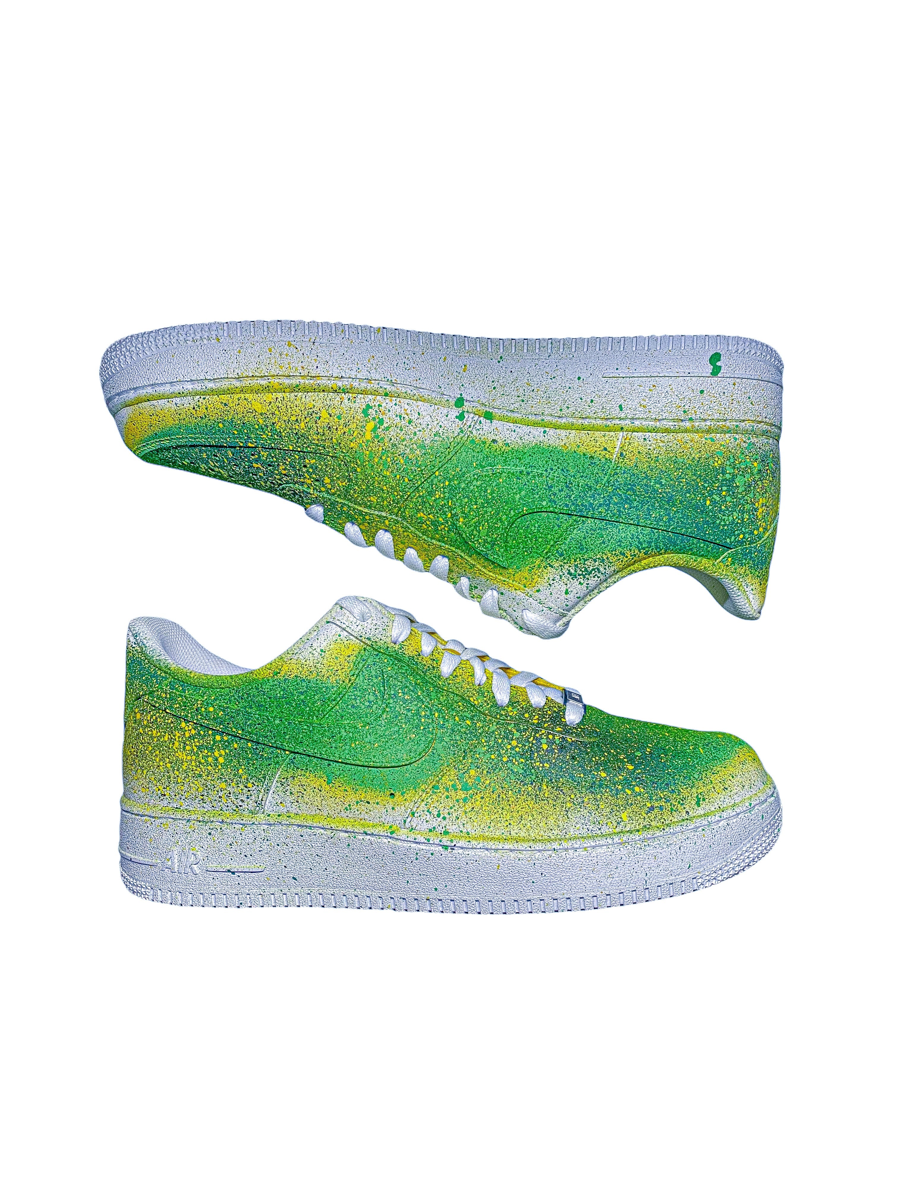 Kikokickz Custom Groen/Geel + Gratis Verzending Kikokickz