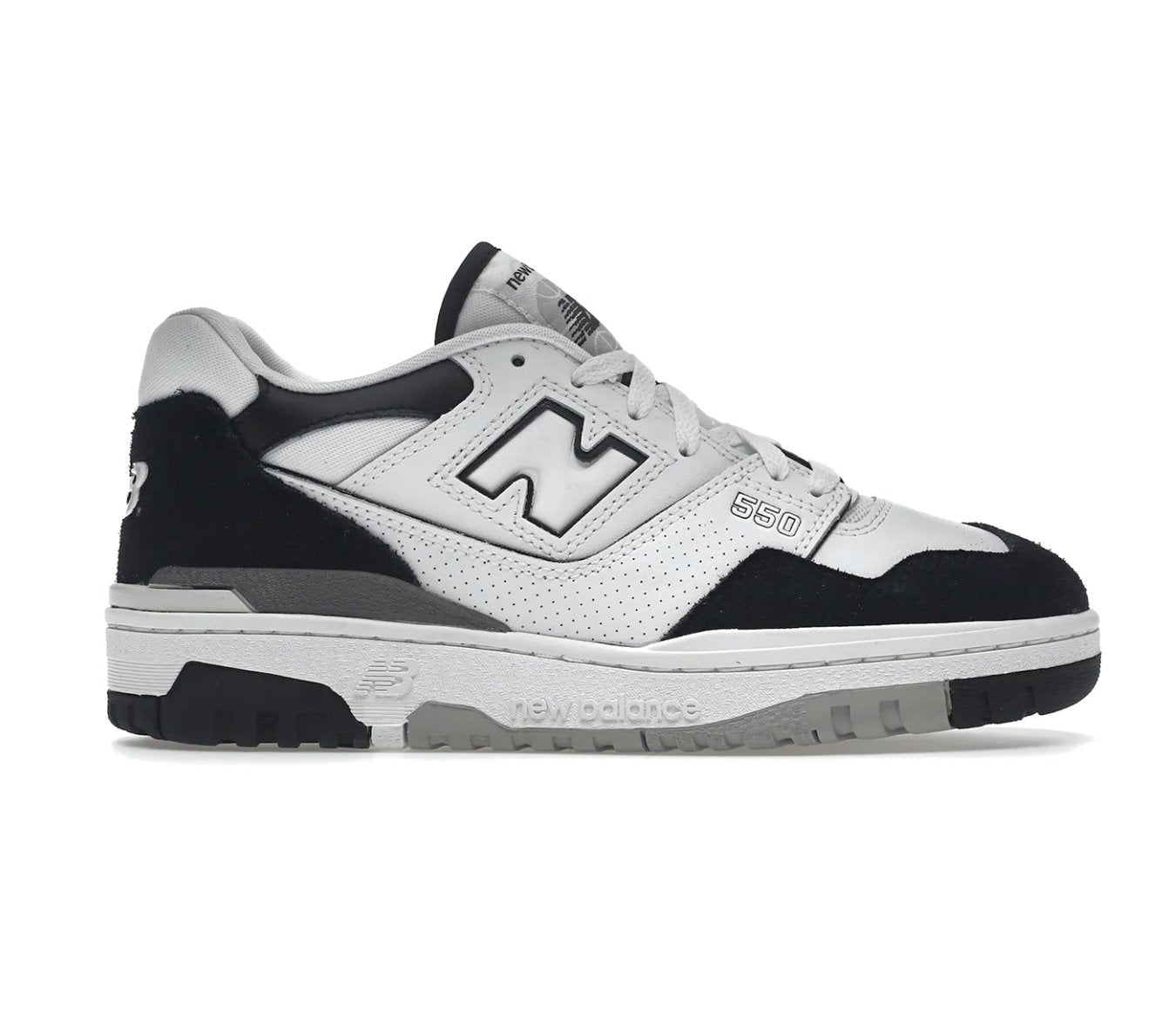 New Balance 550 White Black Rain Cloud New Balance kikokickz