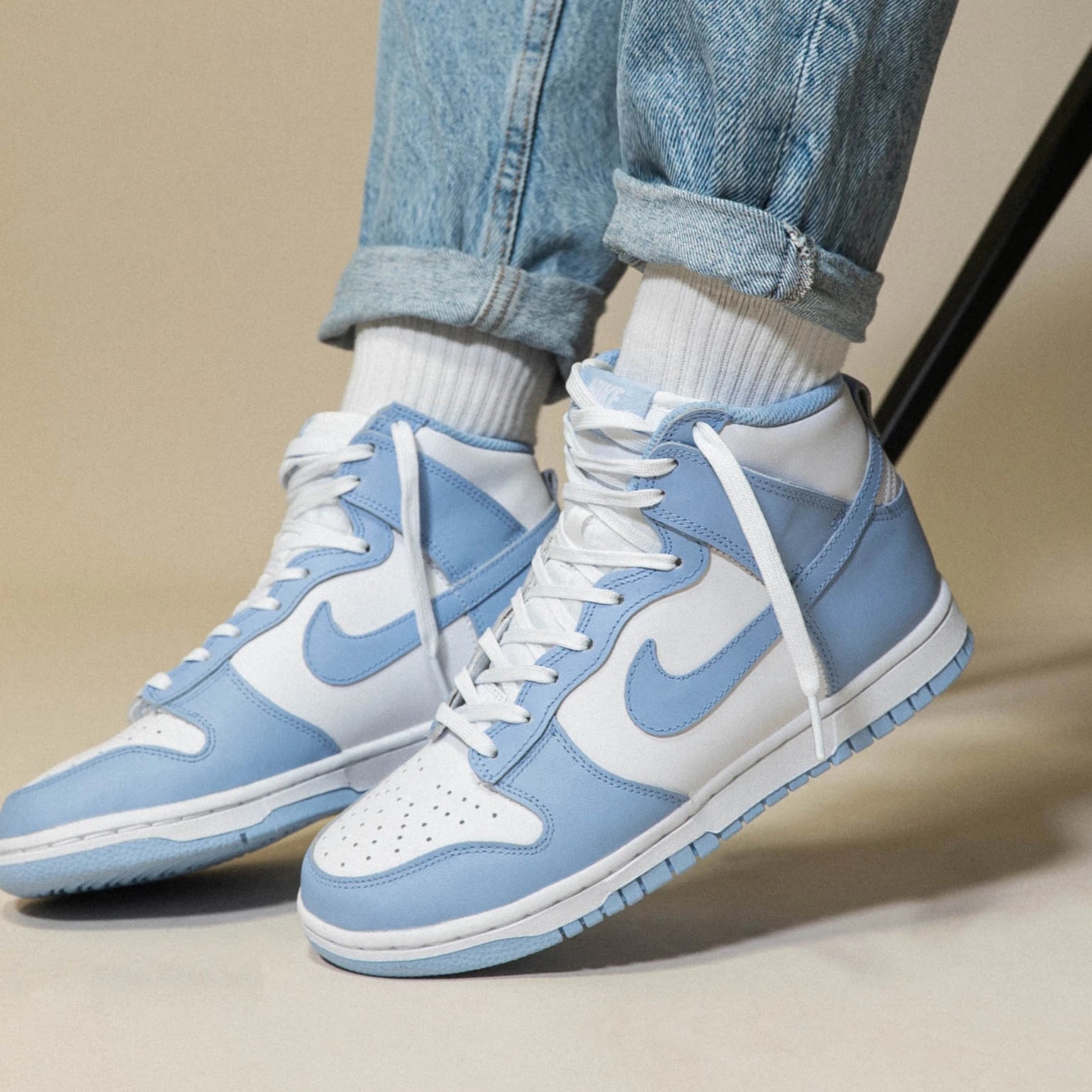 Nike Dunk High "Aluminium" Nike Dunk High kikokickz