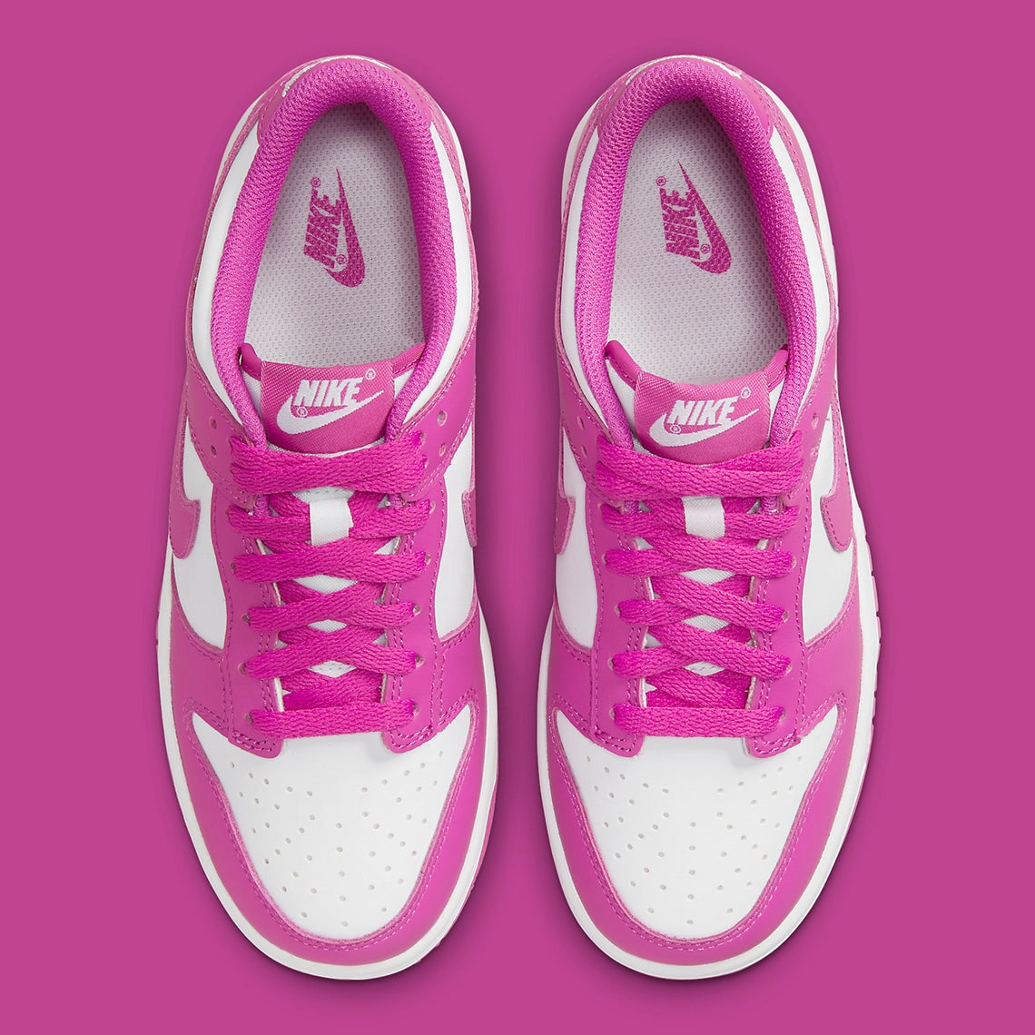 Nike Dunk Low “Active Fuchsia” sneakers kikokickz