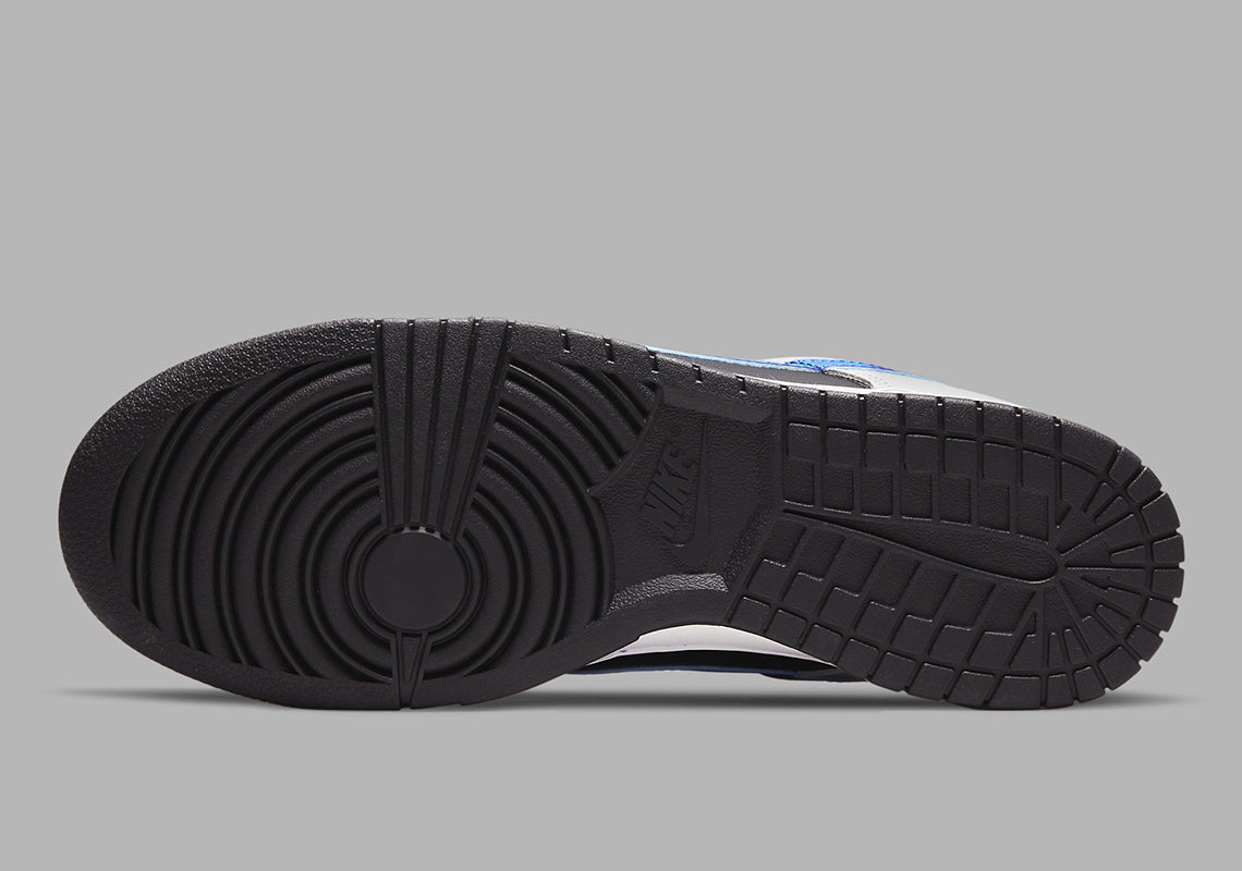 Nike Dunk Zwart/Grey Fog/Oranje/Racer Blue Kikokickz