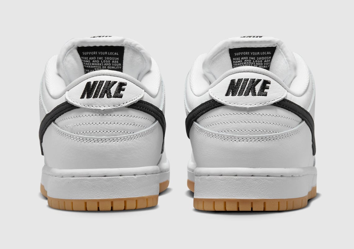 Nike SB Dunk Low White Gum sneakers kikokickz