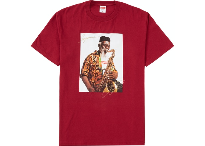 Supreme Pharoah Sanders Tee Cardinal kikokickz