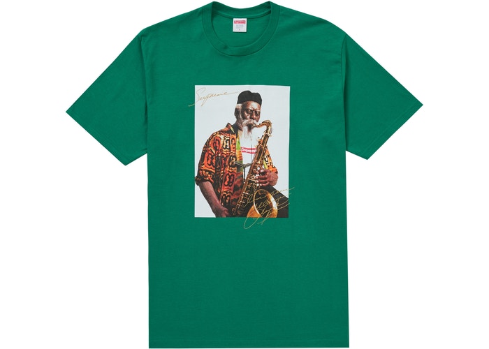 Supreme Pharoah Sanders Tee LT Pine kikokickz