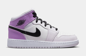 Air Jordan 1 Mid Barely Grape sneakers kikokickz 