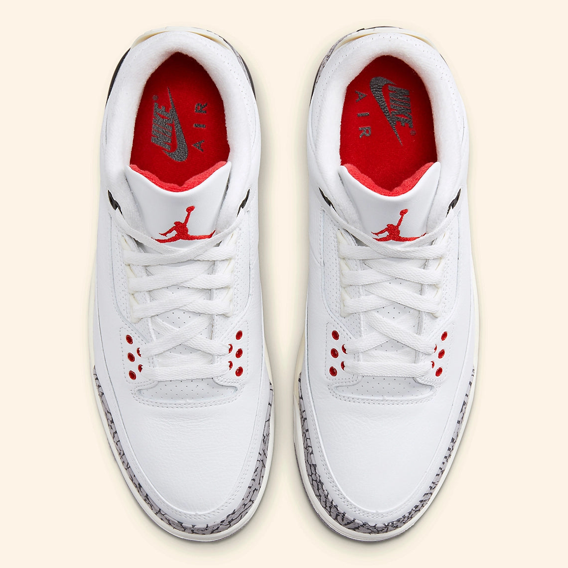 Air Jordan 3 White Cement Reimagined Jordan 3 kikokickz 