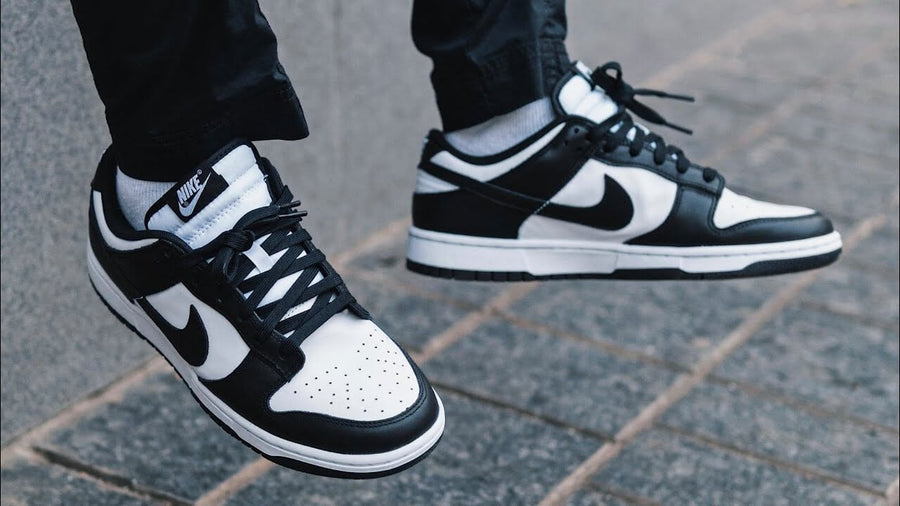 Dunk Low Retro Black White Panda Schoenen Kikokickz 