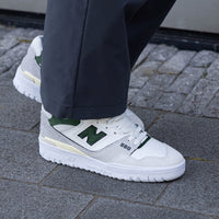 New Balance 550 Sea Salt Pine Green New Balance Kikokickz 