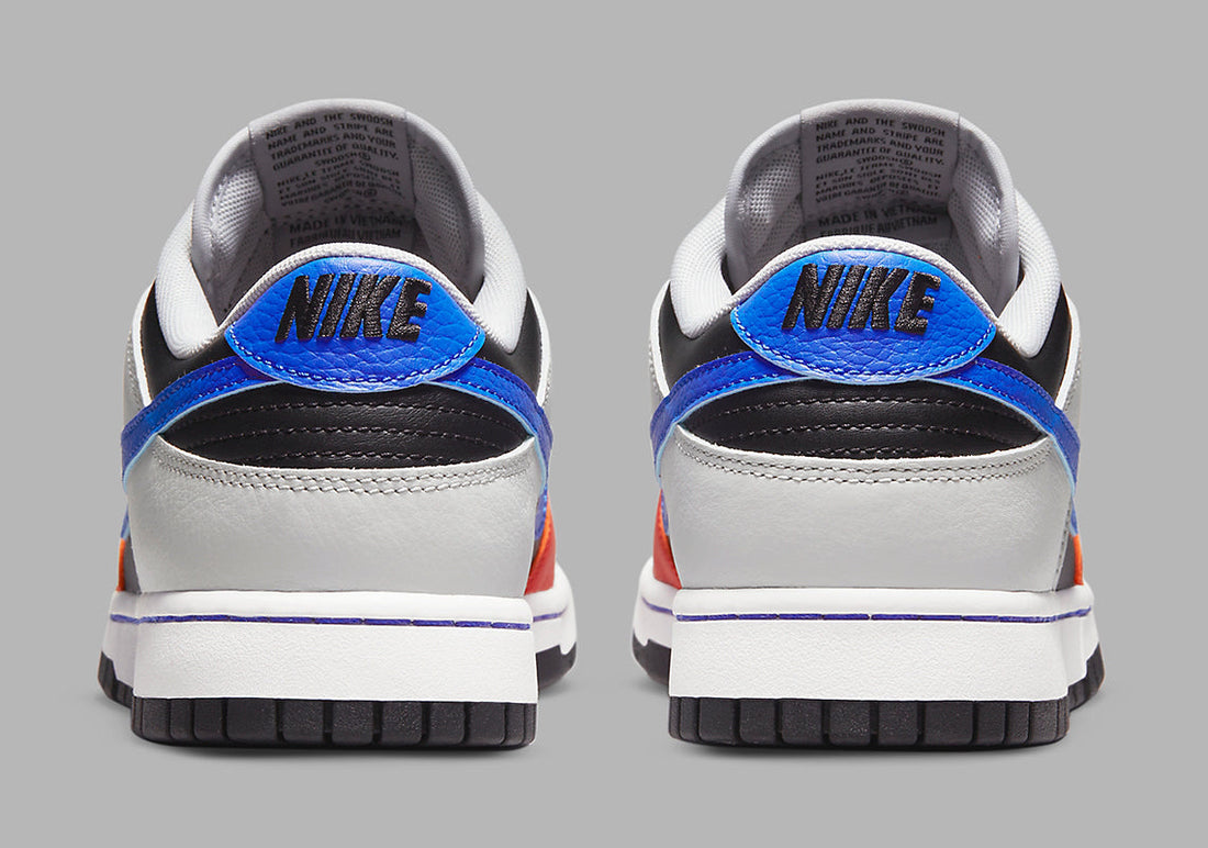Nike oranje 2025 blauw