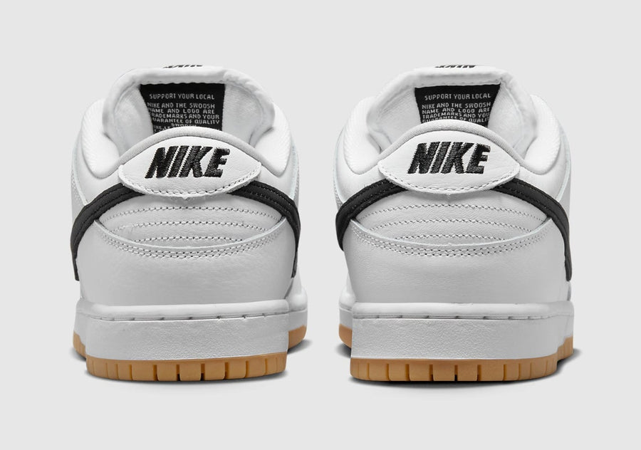 Nike SB Dunk Low White Gum sneakers kikokickz 