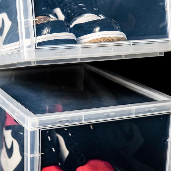 Sneakerbox Transparant Stapelbaar Kikokickz 