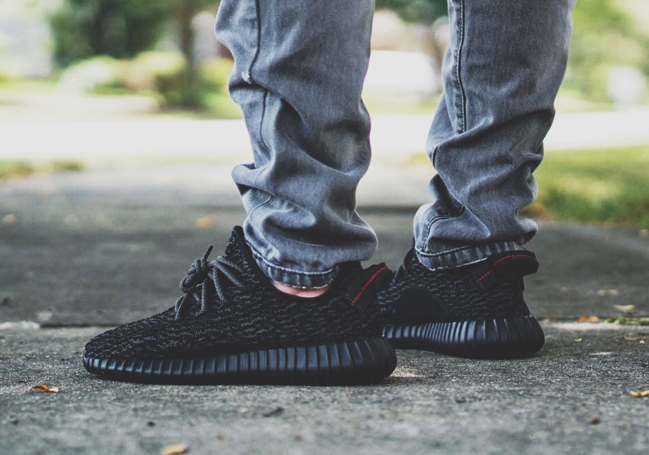 Yeezy 350 V1 Pirate Black Yeezy Boost 350 Kikokickz 