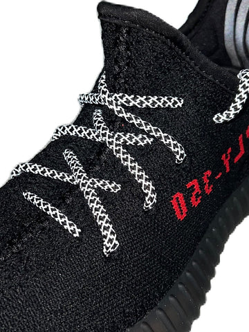 Yeezy Reflective Veters Kikokickz Zwart 